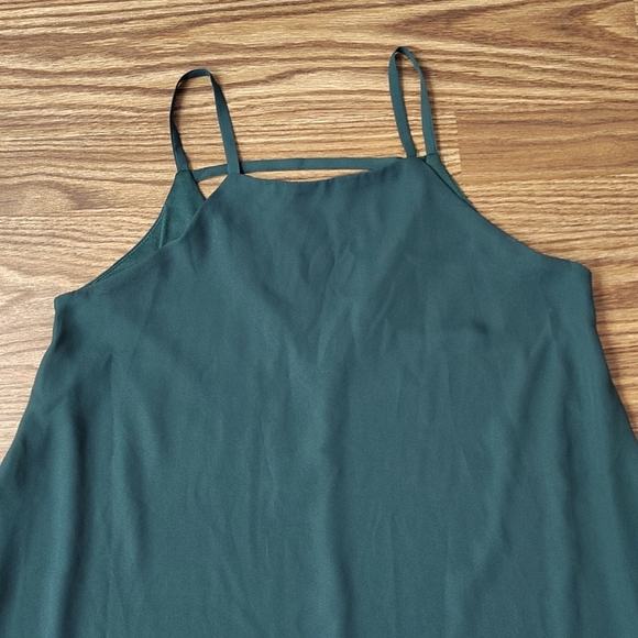 Charlotte Russe Ladies Camisole Top,  Size Small,  Emerald Green Ladies Top - Picture 3 of 6